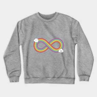 Infinity Rainbow Crewneck Sweatshirt